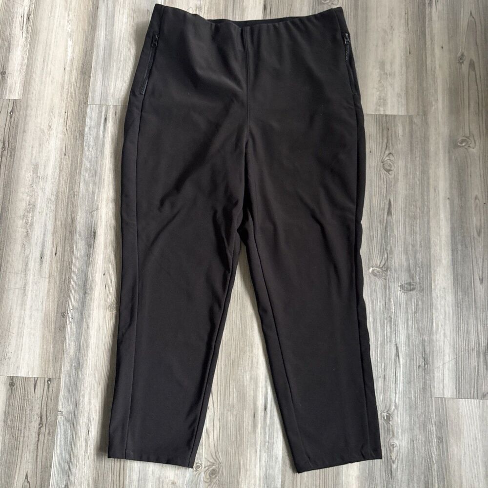 HFX Women's Winter Fleece Lined Hiking Camping Snow Pant, Black Size XXL